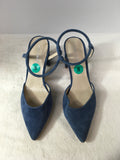 Marc Fisher Women's Navy Size 8 Slingbacks