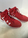 Under Armour Men's Size 12 Red Sneakers - Mens