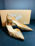 Christian Louboutin Women's Bronze Size 5.5 Pumps