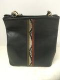 Brahmin Women's Navy Shoulder Bag-Purse