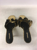 Larroude Women's Gold Size 6 Pumps