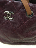 Chanel Women's Plum Tote Bag- Luggage