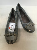 AGL Women's Snake Size 8.5 Flats