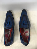Encore By Fiesso Men's Size 14 Royal Blue Loafers - Mens