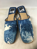 Paul Mayer Moods Women's Navy Size 7.5 Mules