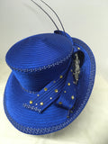 Lily & Taylor Women's Royal Blue Hat- Womens