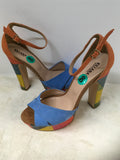 Killana Women's Multi-Color Size 8 Pumps