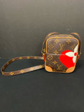 Louis Vuitton Women's Dark Brown Cross Body- Purse