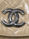 Chanel Women's Tan Shoulder Bag-Purse