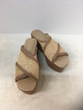 Kaanas Women's Tan Size 8 Platform
