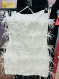 Eliya The Label Women's White Size 12 Dress