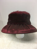 Donna Vinci Women's Burgundy Hat- Womens