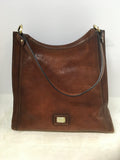 Gianni Conti Women's Brown Shoulder Bag-Purse