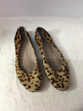 Chloe Women's Animal Print Size 9 Flats