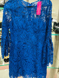 Lilly Pulitzer Women's Royal Blue Size 10 Dress