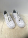 Nike Air Force 1 Men's Size 8.5 White Sneakers - Mens