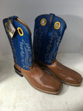 Old West Men's Size 13 Blue Boots - Mens