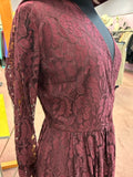 Alexa Admor Women's Burgundy Size L Dress