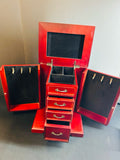 Women's Mahogany Jewelry Chest