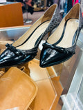 A. Bottega Women's Snake Size 7.5 Pumps