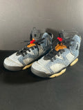 Nike Air Jordan Boy's Denim Size 6.5 Shoe Shoes - BOYS