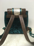 Loungefly Women's Hunter Green Back Pack- Purse