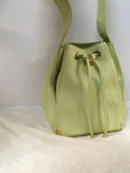 Vince Camuto Women's Pale Lime Green Shoulder Bag-Purse