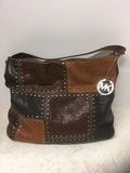 Michael Kors Women's Dark Brown Shoulder Bag-Purse